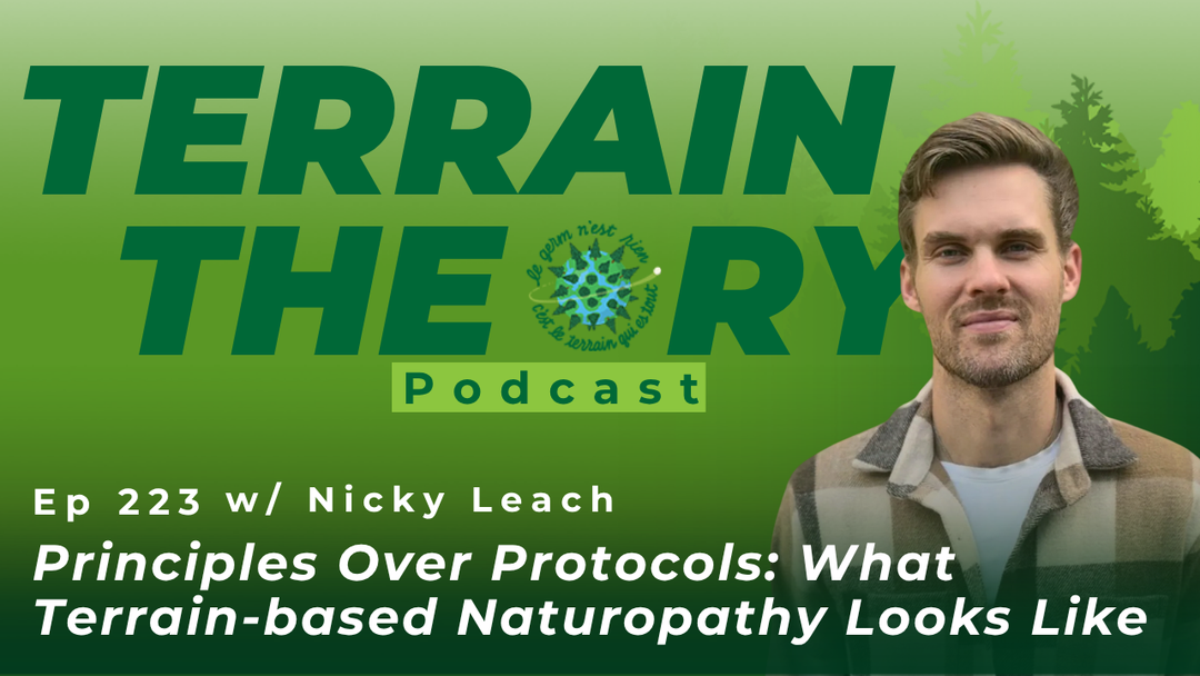 [Ep 223] Principles Over Protocols: What Terrain-based Naturopathy Looks Like | Nicky Leach