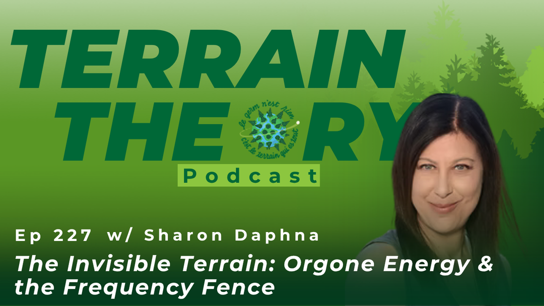 [Ep 227] The Invisible Terrain: Orgone Energy and the Frequency Fence | Sharon Daphna