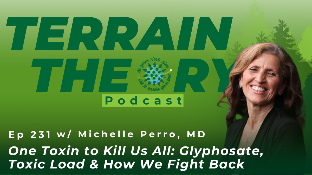 [Ep 231] One Toxin to Kill Us All: Glyphosate, Toxic Load & How We Fight Back | Michelle Perro, MD