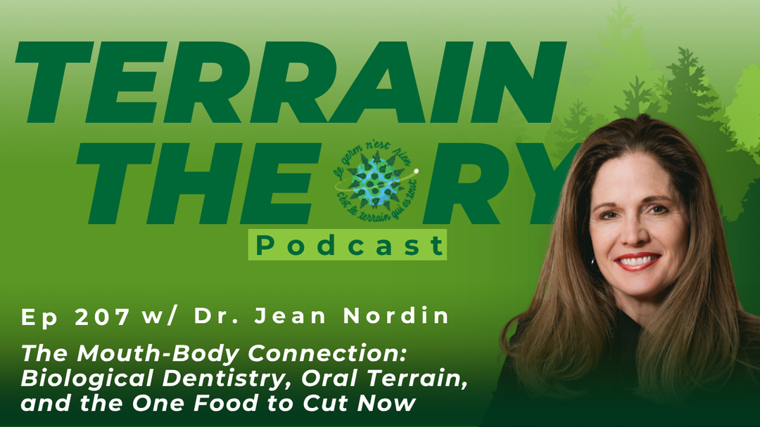 [Ep 207] The Mouth-Body Connection: Biological Dentistry, Oral Terrain, and the One Food to Cut Now with Dr. Jean Nordin