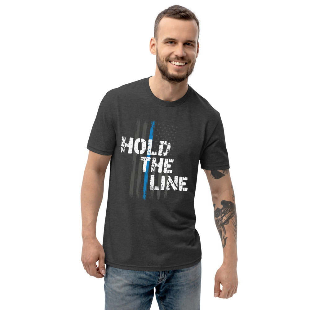 HOLD THE LINE - Unisex recycled t-shirt