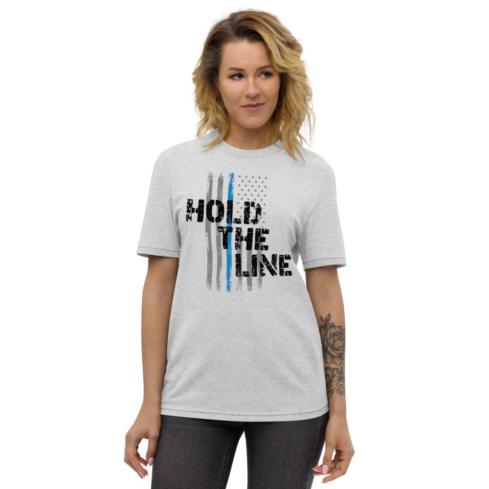 HOLD THE LINE - Unisex recycled t-shirt